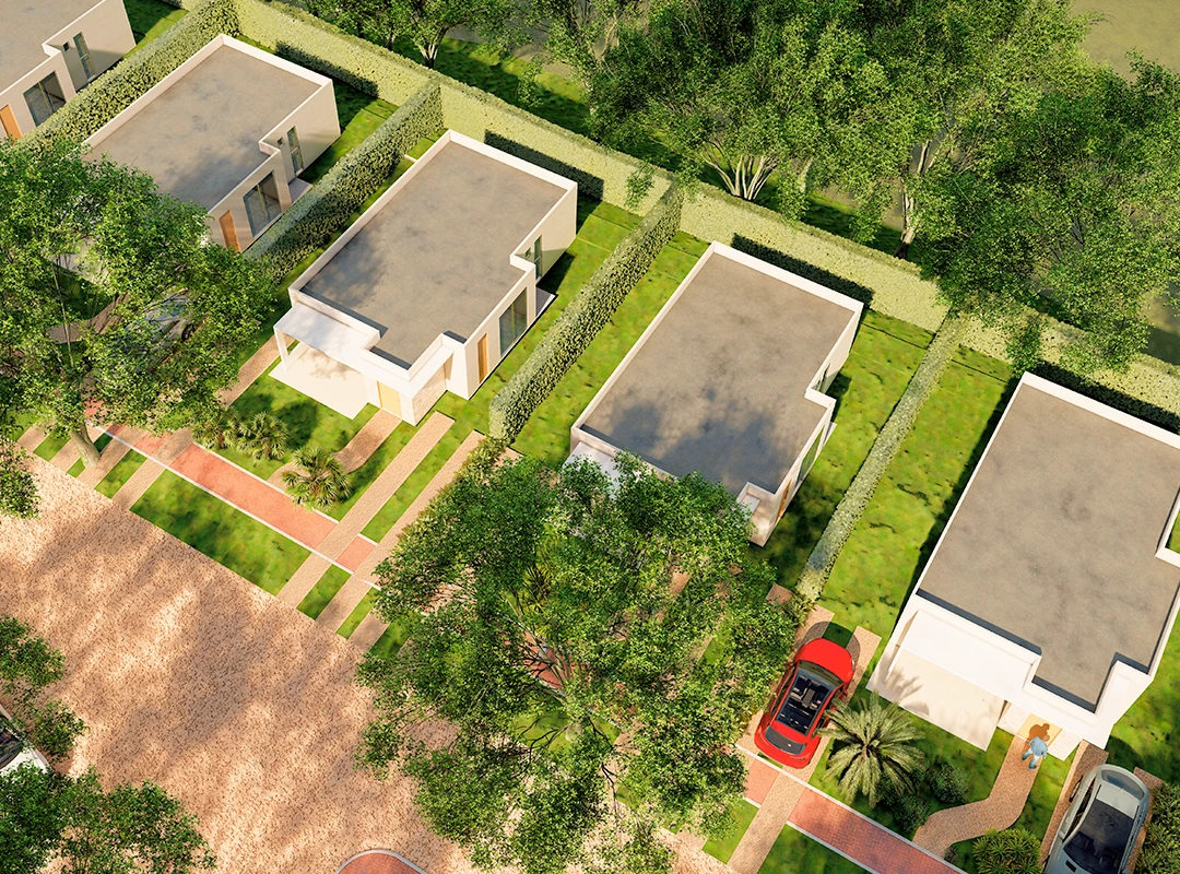 Zona social proyecto Blue